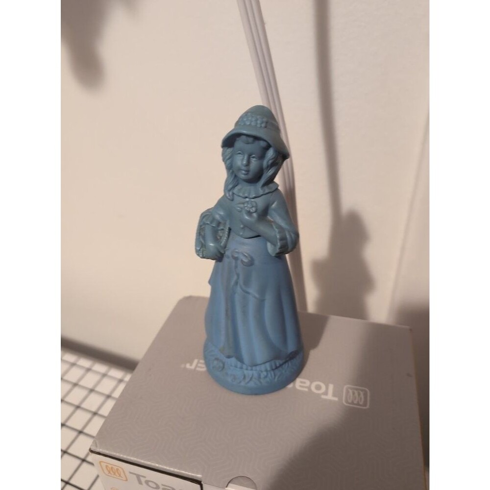 Avon Little Girl Blue Somewhere Cologne Figurine